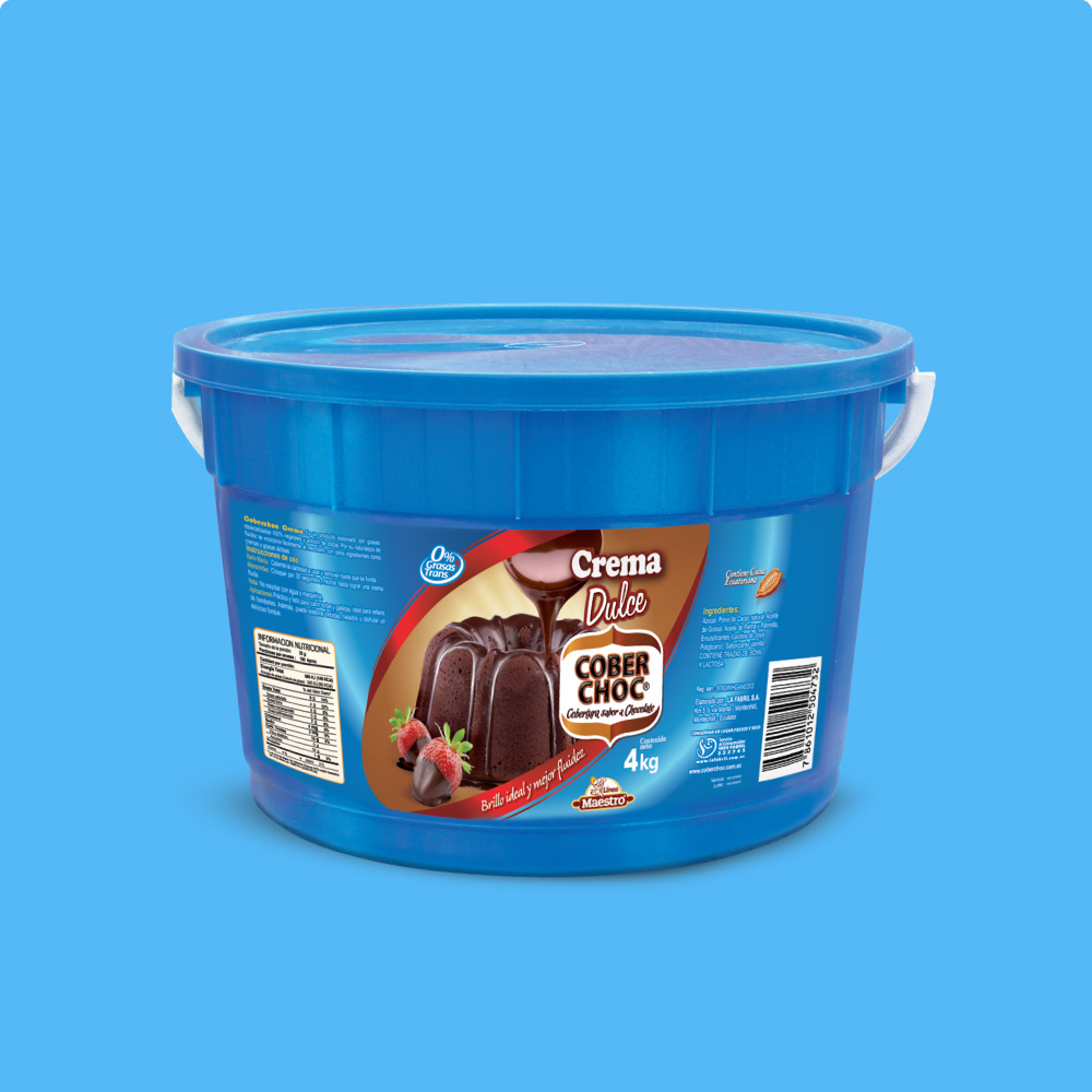 Coberchoc Crema - Línea Maestro