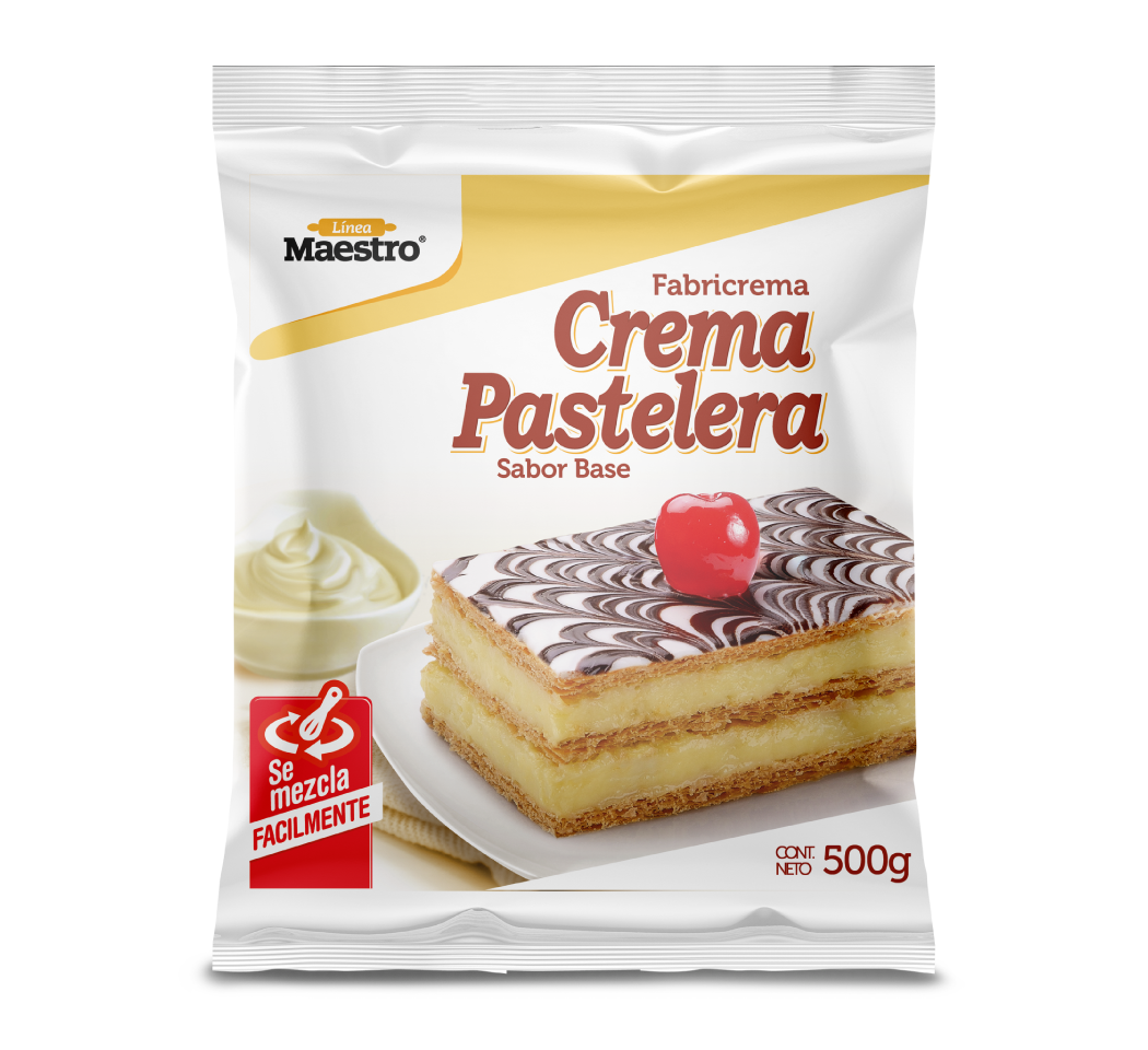 Fabricrema Crema Pastelera - Línea Maestro