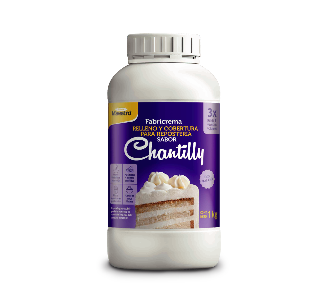 Fabricrema Chantilly - Línea Maestro