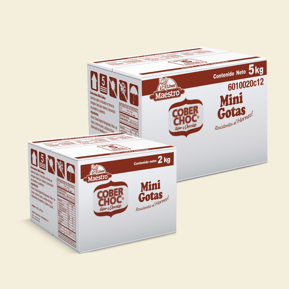 Coberchoc Mini Gotas - Línea Maestro